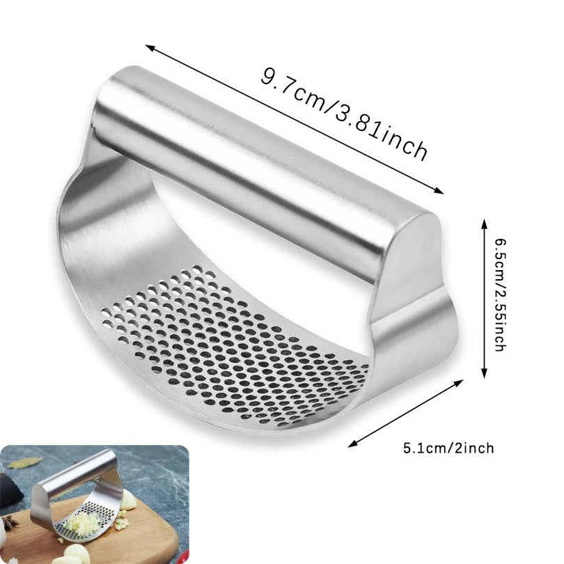Stainless Steel Smash Burger Press Hamburger Patties Meat Masher Circular Meat Press Mold for Deli Meats Kitchen Accessories