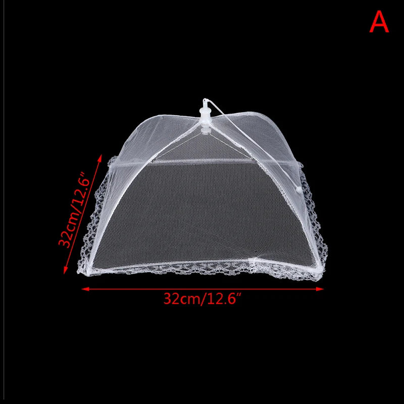 Food Covers Mesh Foldable Kitchen Anti Fly Mosquito Tent Dome Net Umbrella Picnic Protect Dish Cover Kitchen Accessories