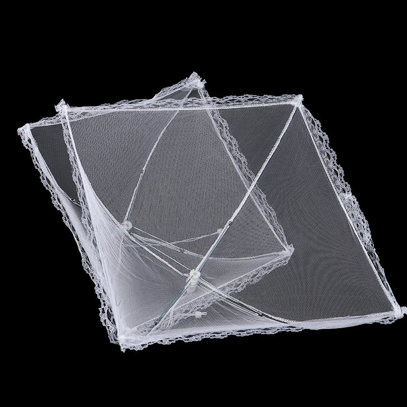 Food Covers Mesh Foldable Kitchen Anti Fly Mosquito Tent Dome Net Umbrella Picnic Protect Dish Cover Kitchen Accessories