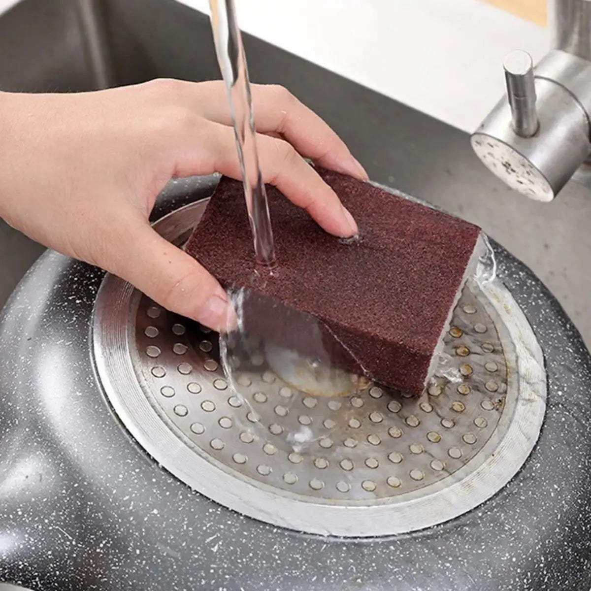 【Hot sales】10pcs Nano Sponge Magic Erasers Carborundum Removing Rust Cleaning Sponge Brush Kitchen Pot Dish Rust Removal Emery