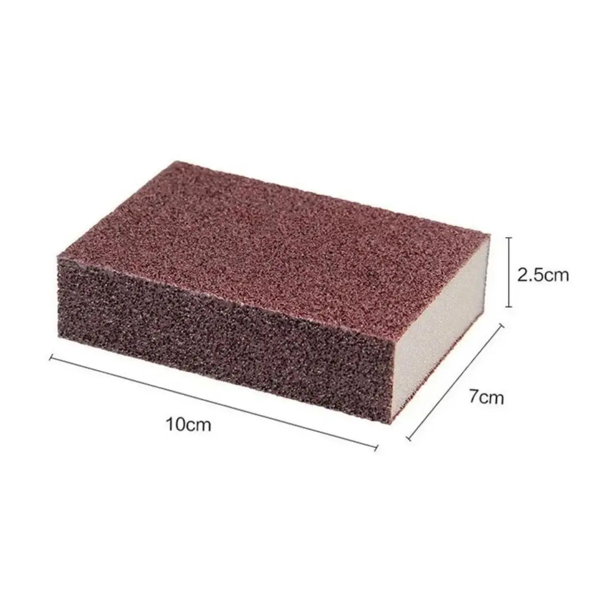 【Hot sales】10pcs Nano Sponge Magic Erasers Carborundum Removing Rust Cleaning Sponge Brush Kitchen Pot Dish Rust Removal Emery