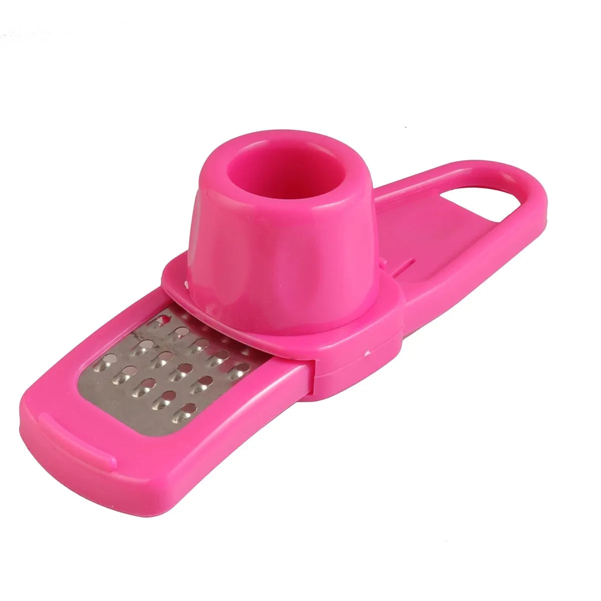 1 Pack Mini Garlic Grinder Creative Garlic Press Kitchen Garlic Mash Manual Garlic Mashing Green Kitchen Gadgets