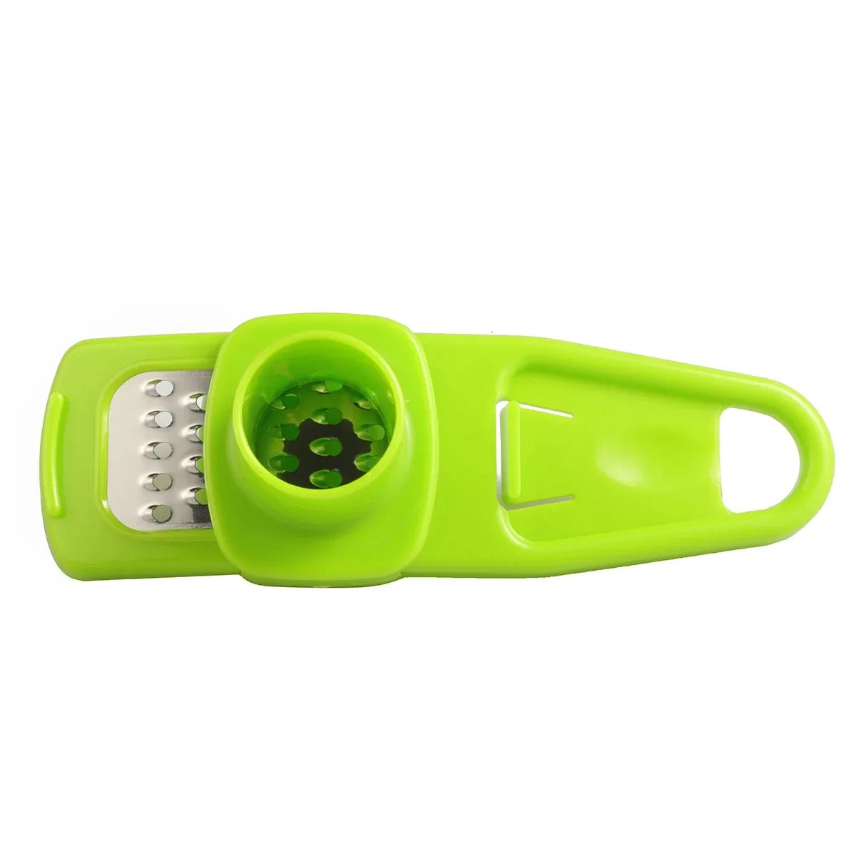 1 Pack Mini Garlic Grinder Creative Garlic Press Kitchen Garlic Mash Manual Garlic Mashing Green Kitchen Gadgets