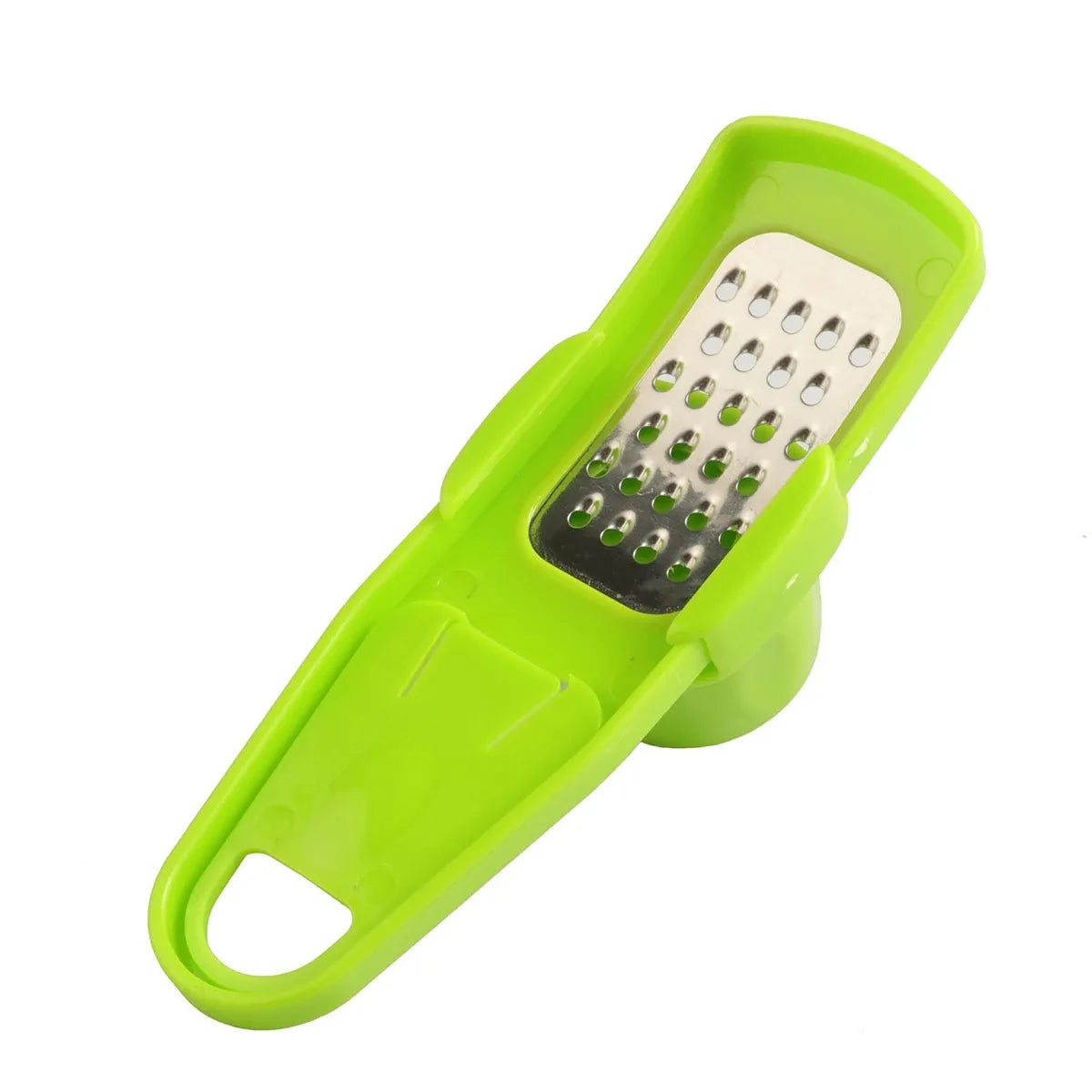 1 Pack Mini Garlic Grinder Creative Garlic Press Kitchen Garlic Mash Manual Garlic Mashing Green Kitchen Gadgets