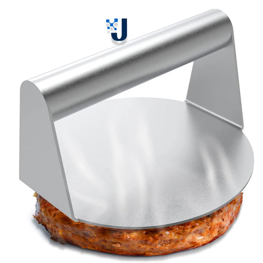 Stainless Steel Smash Burger Press Hamburger Patties Meat Masher Circular Meat Press Mold for Deli Meats Kitchen Accessories