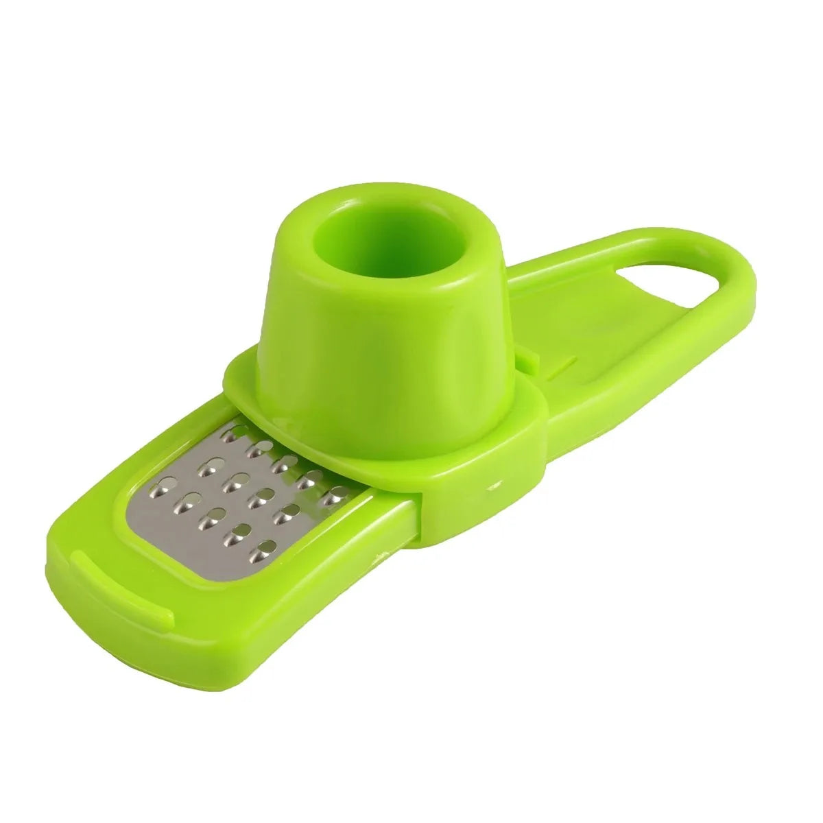 1 Pack Mini Garlic Grinder Creative Garlic Press Kitchen Garlic Mash Manual Garlic Mashing Green Kitchen Gadgets