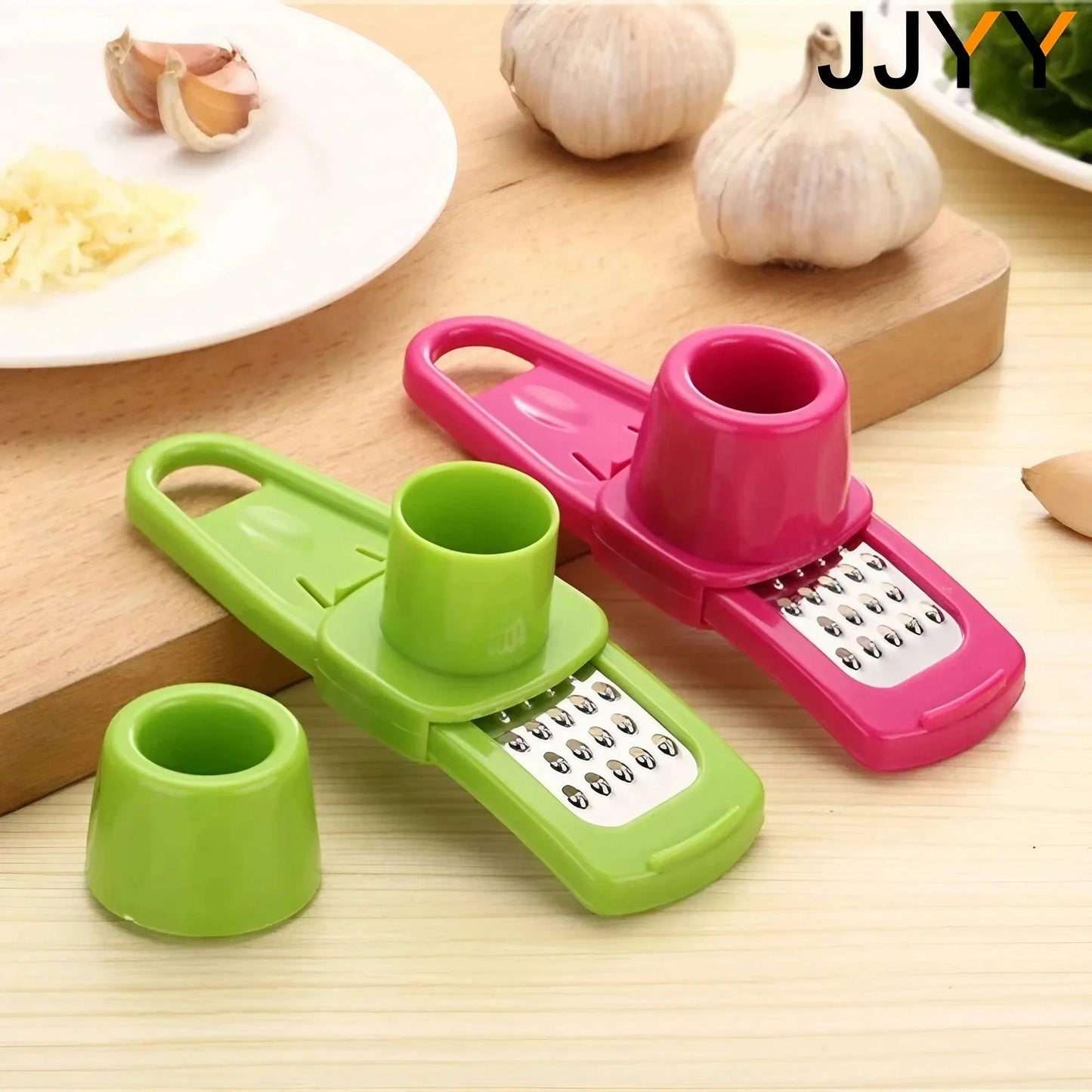 JJYY Creative multifunctional ginger ware kitchen household garlic grinder garlic masher grinder kitchen tools