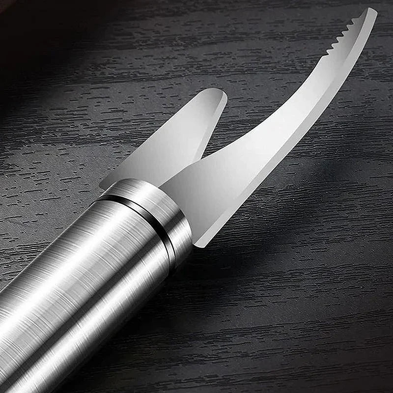 Stainless Steel Shrimp Line Knife Shell Peeling Tool Fast Shrimp Peeler Fish Knife Small Intestine Cleaning Home Kitchen Tools